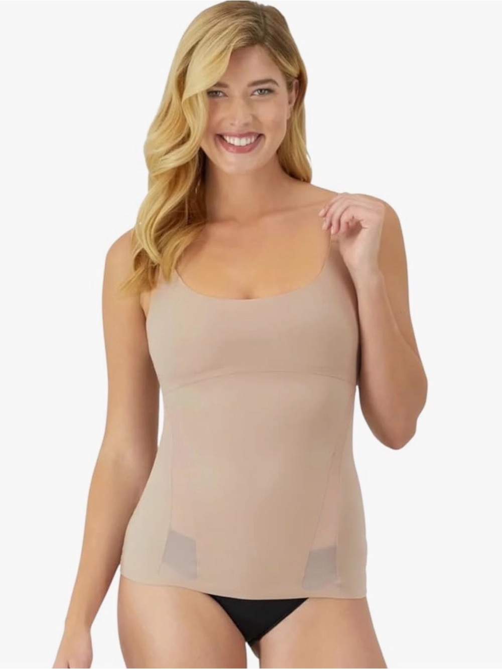 Maidenform Flexees Sculpts Ultra Firm Cool Comfort Cami Evening Blush Size 2XL